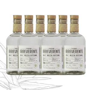 Mezcal Artesanal Irreverente 750ml 6 Pack